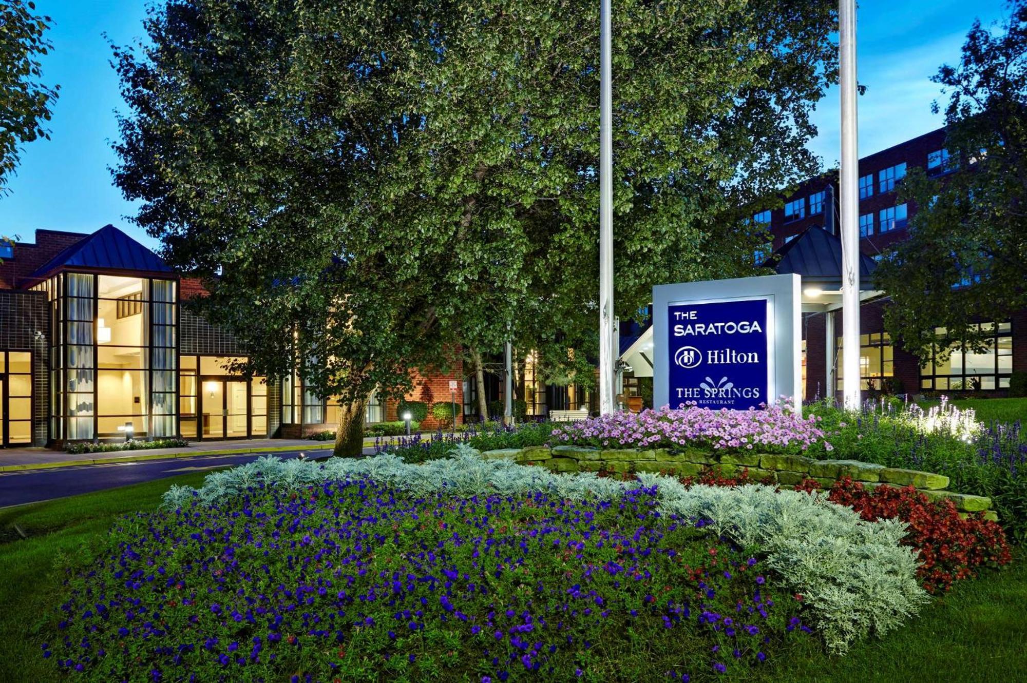 The Saratoga Hilton Hotel Saratoga Springs Kültér fotó